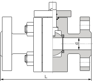 Incoloy825球閥結(jié)構(gòu)示意圖